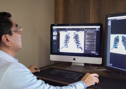 innovation medical x-ray image to patient