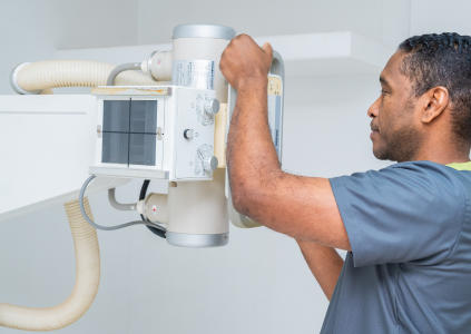 innovation medical x-ray image to patient